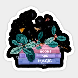 Books Are Magic Sticker